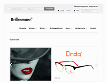 Tablet Screenshot of brillenmann.com